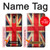 W2303 British UK Vintage Flag Hard Case and Leather Flip Case For LG K10 (2018), LG K30