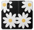 W2315 Daisy White Flowers Hard Case and Leather Flip Case For LG K10 (2018), LG K30