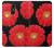 W2478 Red Daisy flower Hard Case and Leather Flip Case For LG K10 (2018), LG K30