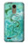 W2653 Dragon Green Turquoise Stone Graphic Hard Case and Leather Flip Case For LG K10 (2018), LG K30