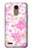 W3036 Pink Sweet Flower Flora Hard Case and Leather Flip Case For LG K10 (2018), LG K30