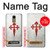 W3200 Order of Santiago Cross of Saint James Hard Case and Leather Flip Case For LG K10 (2018), LG K30