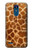 W0422 Giraffe Skin Hard Case and Leather Flip Case For LG K8 (2018)