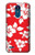 W1949 Hawaiian Hibiscus Pattern Hard Case and Leather Flip Case For LG K8 (2018)