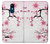 W2359 Plum Blossom Hard Case and Leather Flip Case For LG K8 (2018)