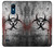 W2440 Biohazards Biological Hazard Hard Case and Leather Flip Case For LG K8 (2018)