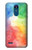 W2945 Colorful Watercolor Hard Case and Leather Flip Case For LG K8 (2018)