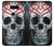 W0223 Vampire Skull Tattoo Hard Case and Leather Flip Case For LG V30, LG V30 Plus, LG V30S ThinQ, LG V35, LG V35 ThinQ