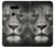 W1352 Lion Face Hard Case and Leather Flip Case For LG V30, LG V30 Plus, LG V30S ThinQ, LG V35, LG V35 ThinQ