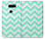 W1723 Mint Chevron Zigzag Hard Case and Leather Flip Case For LG V30, LG V30 Plus, LG V30S ThinQ, LG V35, LG V35 ThinQ