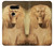 W1973 Sphinx Egyptian Hard Case and Leather Flip Case For LG V30, LG V30 Plus, LG V30S ThinQ, LG V35, LG V35 ThinQ