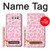 W2213 Pink Leopard Pattern Hard Case and Leather Flip Case For LG V30, LG V30 Plus, LG V30S ThinQ, LG V35, LG V35 ThinQ