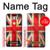 W2303 British UK Vintage Flag Hard Case and Leather Flip Case For LG V30, LG V30 Plus, LG V30S ThinQ, LG V35, LG V35 ThinQ