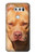 W2903 American Pitbull Dog Hard Case and Leather Flip Case For LG V30, LG V30 Plus, LG V30S ThinQ, LG V35, LG V35 ThinQ