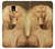 W1973 Sphinx Egyptian Hard Case and Leather Flip Case For Samsung Galaxy J3 (2018), J3 Star, J3 V 3rd Gen, J3 Orbit, J3 Achieve, Express Prime 3, Amp Prime 3