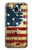 W2349 Old American Flag Hard Case and Leather Flip Case For Samsung Galaxy J3 (2018), J3 Star, J3 V 3rd Gen, J3 Orbit, J3 Achieve, Express Prime 3, Amp Prime 3