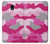 W2525 Pink Camo Camouflage Hard Case and Leather Flip Case For Samsung Galaxy J3 (2018), J3 Star, J3 V 3rd Gen, J3 Orbit, J3 Achieve, Express Prime 3, Amp Prime 3