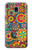 W3272 Colorful Pattern Hard Case and Leather Flip Case For Samsung Galaxy J3 (2018), J3 Star, J3 V 3rd Gen, J3 Orbit, J3 Achieve, Express Prime 3, Amp Prime 3