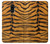 W0576 Tiger Skin Hard Case and Leather Flip Case For Samsung Galaxy J8 (2018)