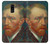 W3335 Vincent Van Gogh Self Portrait Hard Case and Leather Flip Case For Samsung Galaxy J8 (2018)