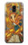 W0440 Hindu God Ganesha Hard Case and Leather Flip Case For Samsung Galaxy J6 (2018)