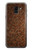 W0542 Rust Texture Hard Case and Leather Flip Case For Samsung Galaxy J6 (2018)