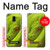 W0785 Green Snake Hard Case and Leather Flip Case For Samsung Galaxy J6 (2018)