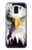 W0854 Eagle American Hard Case and Leather Flip Case For Samsung Galaxy J6 (2018)