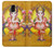 W0896 Lord Ganesh Hindu God Hard Case and Leather Flip Case For Samsung Galaxy J6 (2018)