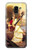 W1420 Saraswati Hindu Goddess Hard Case and Leather Flip Case For Samsung Galaxy J6 (2018)