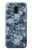 W2346 Navy Camo Camouflage Graphic Hard Case and Leather Flip Case For Samsung Galaxy J6 (2018)