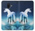 W1130 Unicorn Horse Hard Case and Leather Flip Case For Samsung Galaxy A6 (2018)