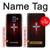 W3160 Christian Cross Hard Case and Leather Flip Case For Samsung Galaxy A6 (2018)