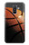 W0980 Basketball Sport Hard Case and Leather Flip Case For Samsung Galaxy A6+ (2018), J8 Plus 2018, A6 Plus 2018