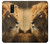 W1046 Lion King of Forest Hard Case and Leather Flip Case For Samsung Galaxy A6+ (2018), J8 Plus 2018, A6 Plus 2018