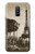 W2174 Eiffel Tower Vintage Paris Hard Case and Leather Flip Case For Samsung Galaxy A6+ (2018), J8 Plus 2018, A6 Plus 2018