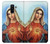 W2420 The Virgin Mary Santa Maria Hard Case and Leather Flip Case For Samsung Galaxy A6+ (2018), J8 Plus 2018, A6 Plus 2018