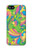 W3273 Flower Line Art Pattern Hard Case and Leather Flip Case For iPhone 5C