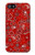 W3354 Red Classic Bandana Hard Case and Leather Flip Case For iPhone 4 4S