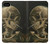 W3358 Vincent Van Gogh Skeleton Cigarette Hard Case and Leather Flip Case For iPhone 4 4S