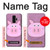 W3269 Pig Cartoon Hard Case and Leather Flip Case For Samsung Galaxy S9 Plus