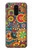 W3272 Colorful Pattern Hard Case and Leather Flip Case For Samsung Galaxy S9 Plus