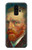 W3335 Vincent Van Gogh Self Portrait Hard Case and Leather Flip Case For Samsung Galaxy S9 Plus