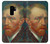 W3335 Vincent Van Gogh Self Portrait Hard Case and Leather Flip Case For Samsung Galaxy S9 Plus