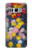 W3342 Claude Monet Chrysanthemums Hard Case and Leather Flip Case For Samsung Galaxy S8