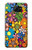 W3281 Colorful Hippie Flowers Pattern Hard Case and Leather Flip Case For Samsung Galaxy S6 Edge Plus