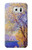 W3339 Claude Monet Antibes Seen from the Salis Gardens Hard Case and Leather Flip Case For Samsung Galaxy S6