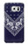 W3357 Navy Blue Bandana Pattern Hard Case and Leather Flip Case For Samsung Galaxy S6