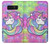 W3264 Pastel Unicorn Hard Case and Leather Flip Case For Note 8 Samsung Galaxy Note8