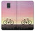 W3252 Bicycle Sunset Hard Case and Leather Flip Case For Samsung Galaxy Note 4